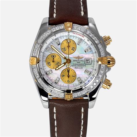 breitling limited edition chronomat|Breitling Chronomat diamond bezel.